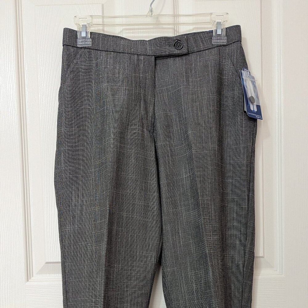 NWT Investment 6P slacks- The Madison Avenue fit- Charcoal